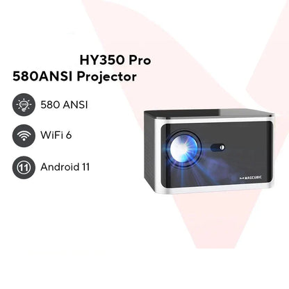 HY350 4K Smart Projector | Android 11 | WiFi 6 | Full HD LED