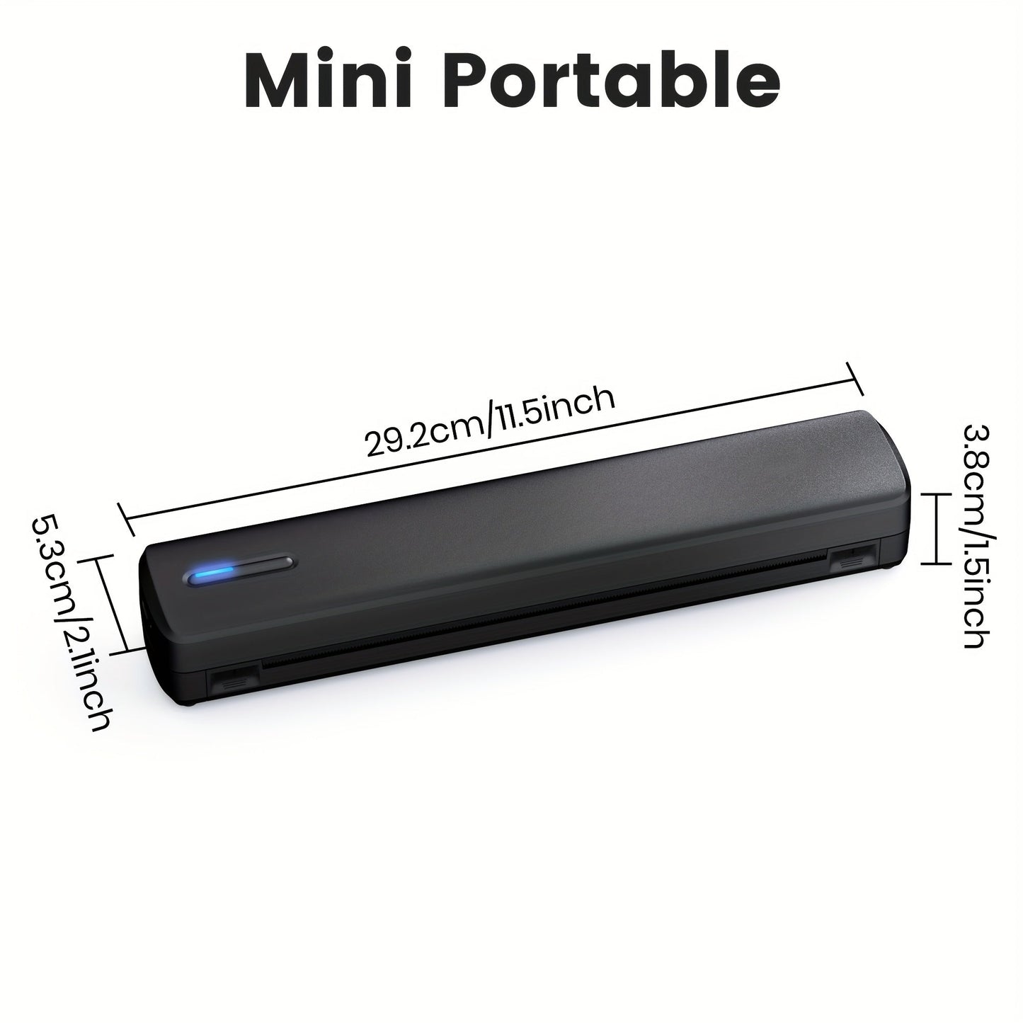 D810 Draadloze A4 Thermische Printer | Bluetooth | Mobiel
