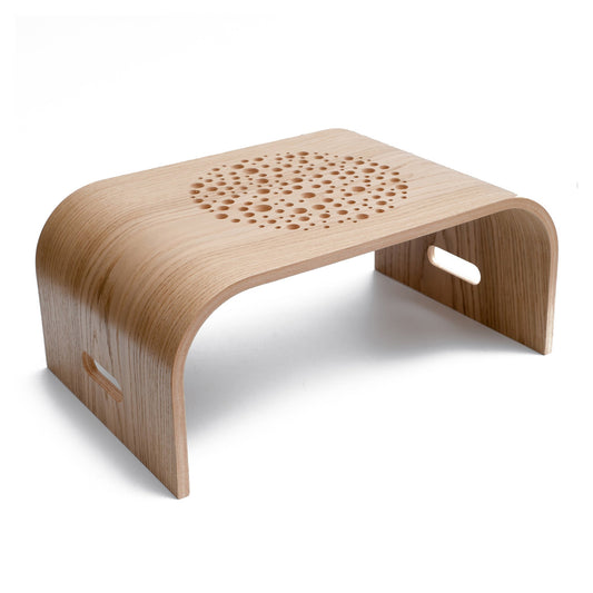 Houten Laptoptafel met Ventilatie | Opvouwbaar | In Hoogte Verstelbaar