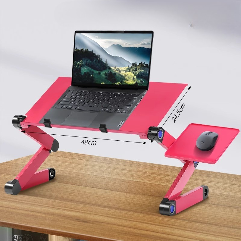 Ergonomische Sta-Laptopstandaard met Muisplateau | Opvouwbaar
